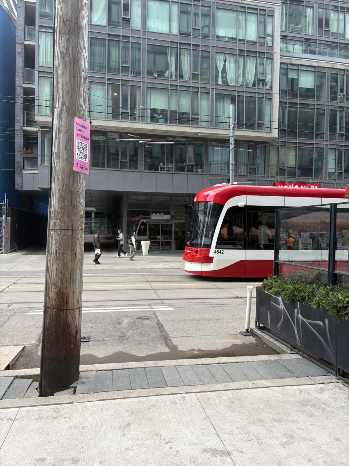 Street-level view of 95 Bathurst Street in King West