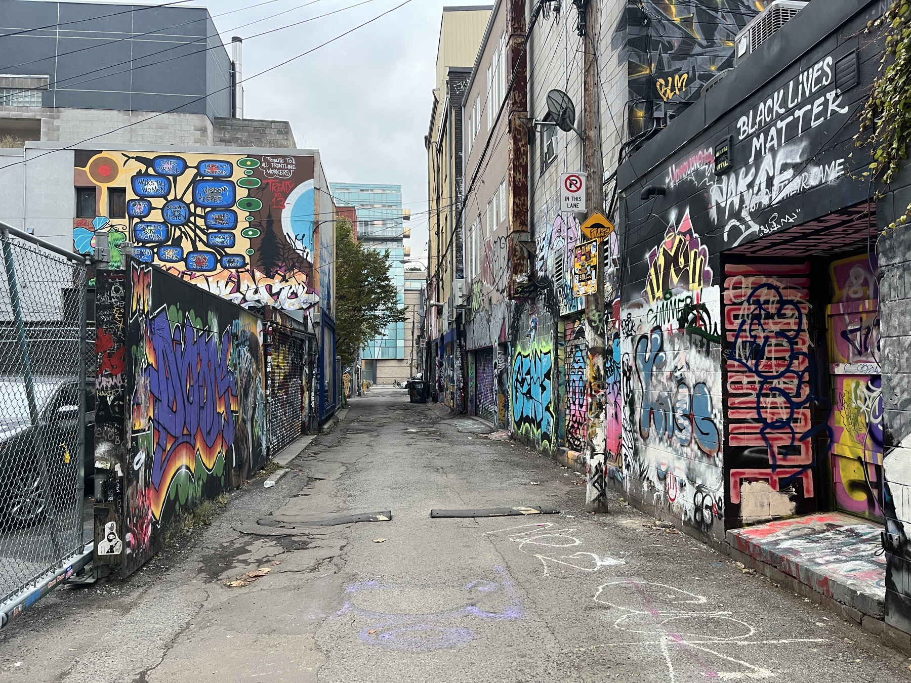Graffiti Alley in Toronto