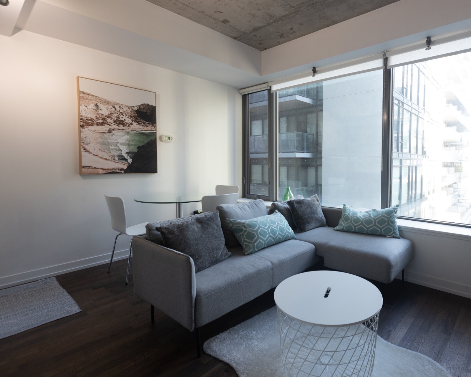 Interior view of the suite