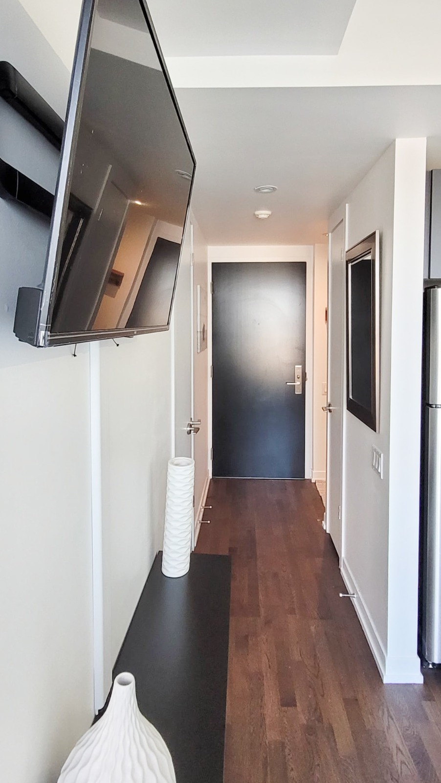 Entry hallway inside the suite